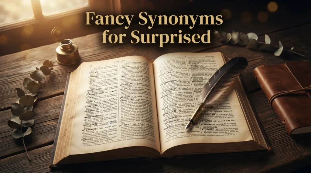 Fancy Synonyms for Surprised