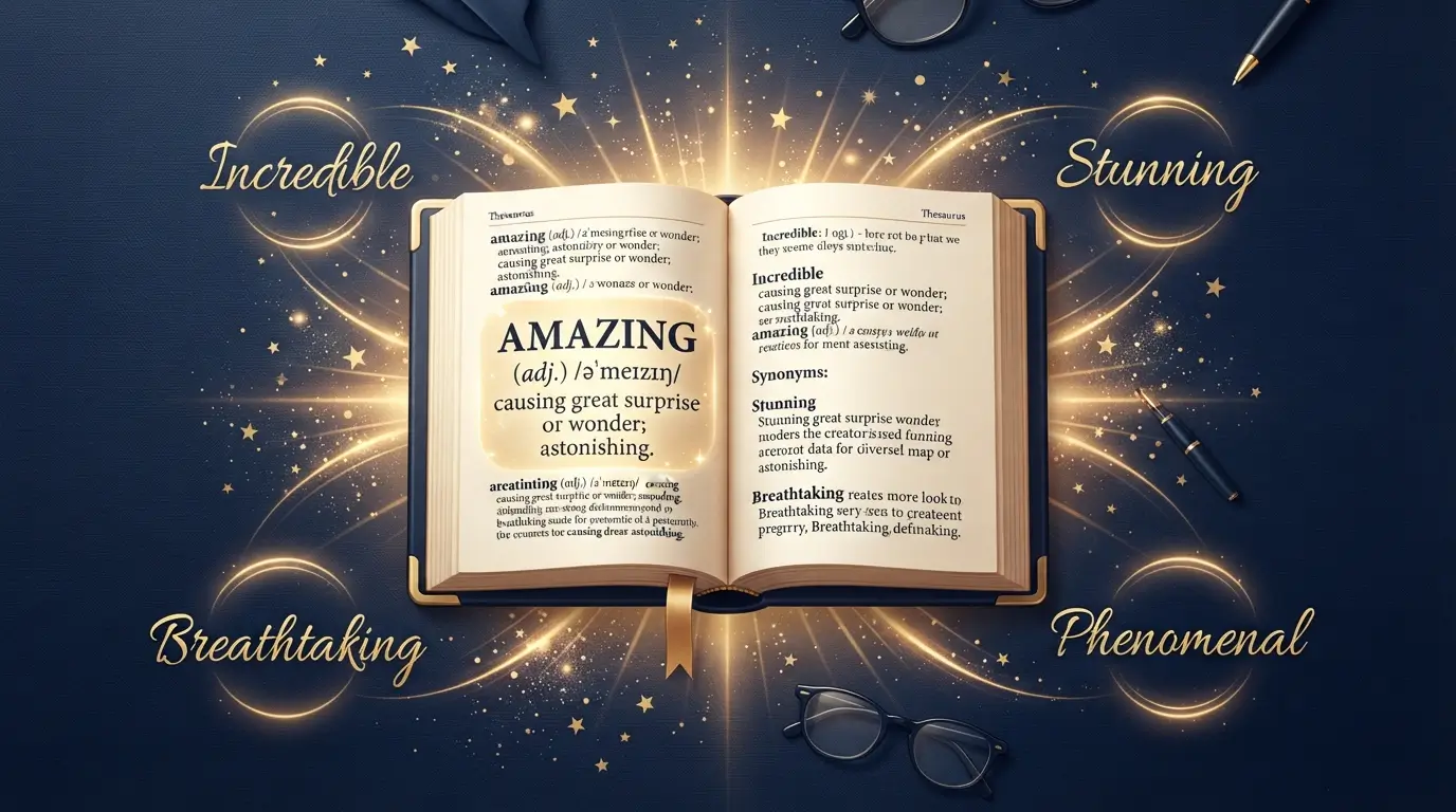 65 Synonyms for Amazing: Fresh Words to Replace a Tired Term