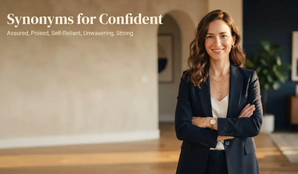 synonyms for confident