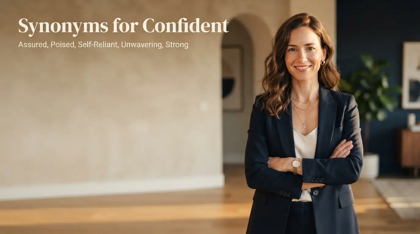 30 Powerful Synonyms for Confident (With Meanings & Examples)