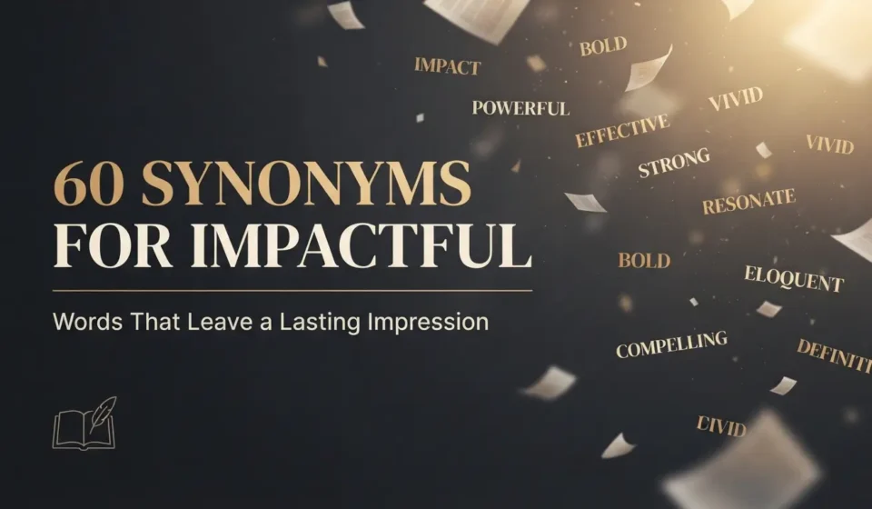 synonyms for impactful