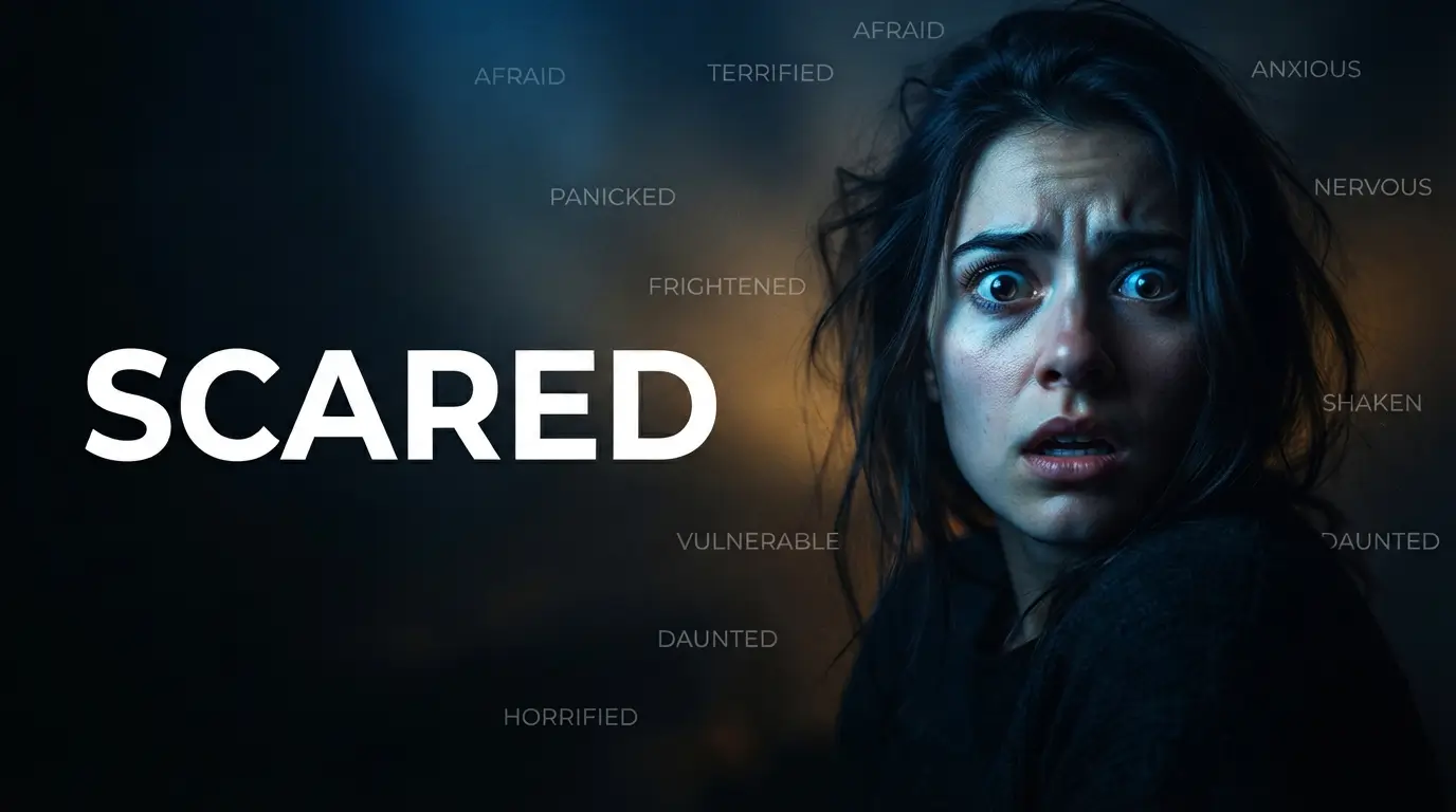 50 Powerful Synonyms for Scared (With Meanings & Examples)