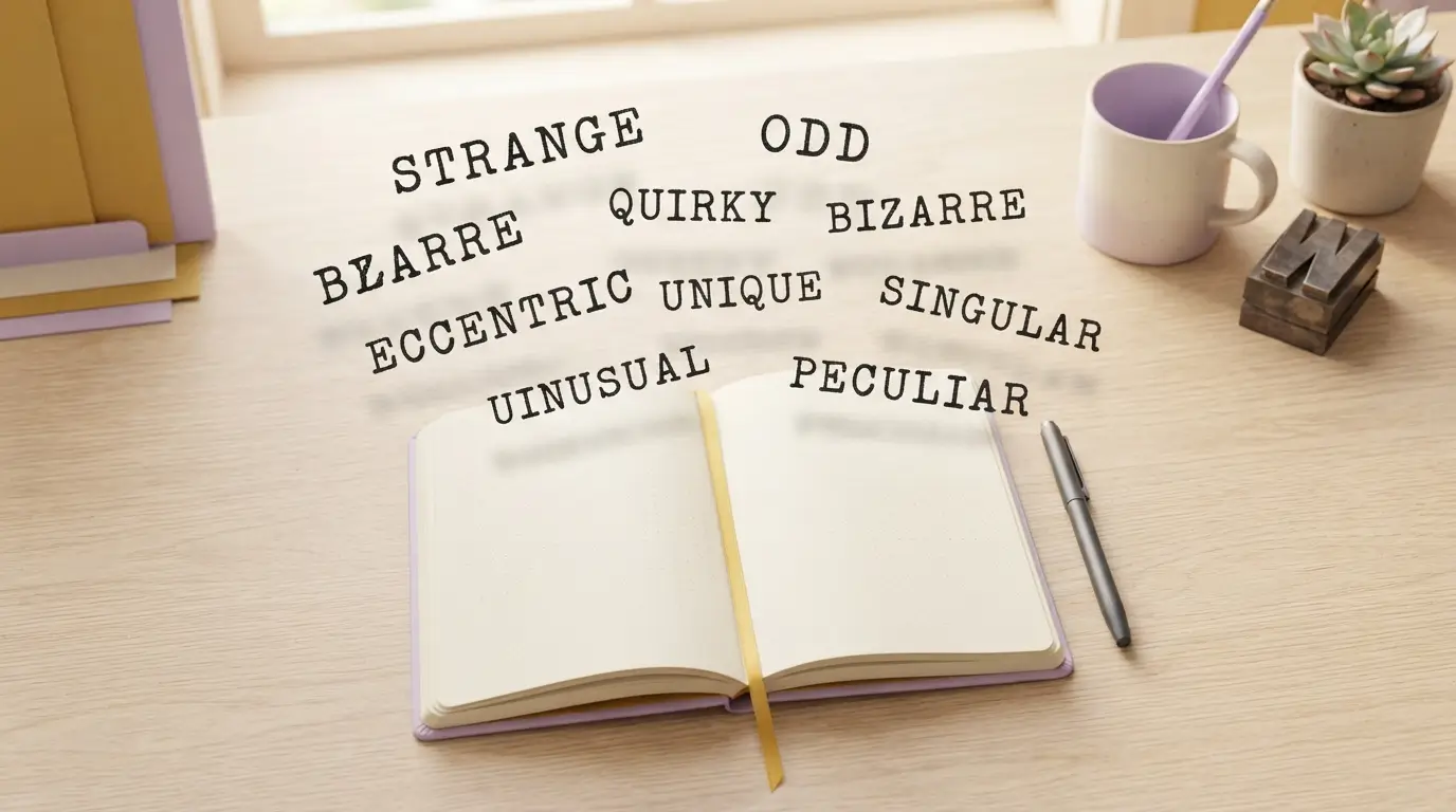 55 Best Synonyms for Weird (With Meanings and Easy Examples)