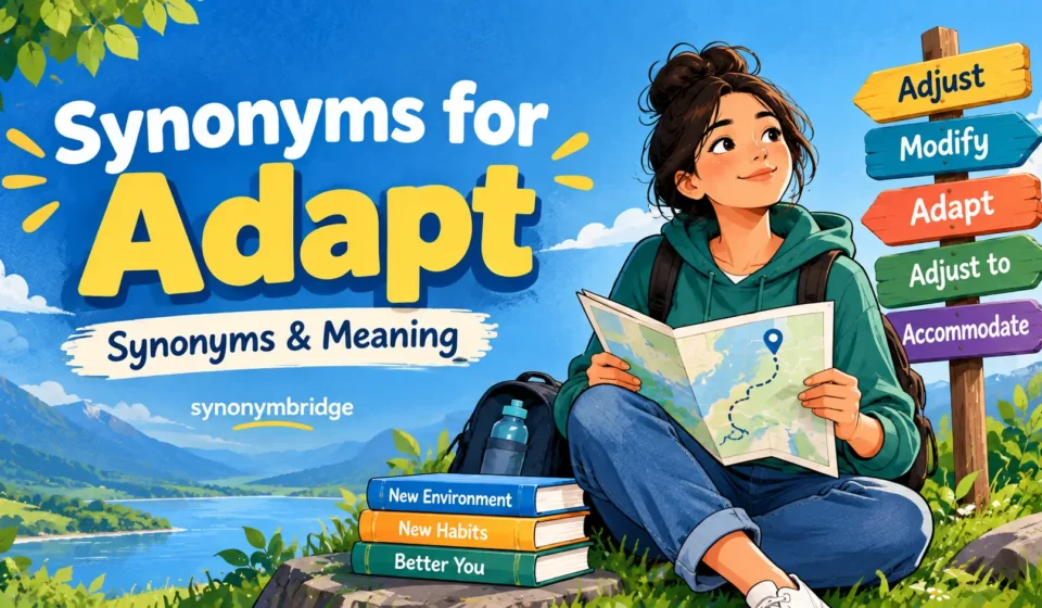 synonyms for adapt