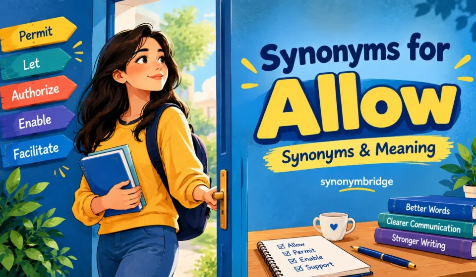 synonyms for allow