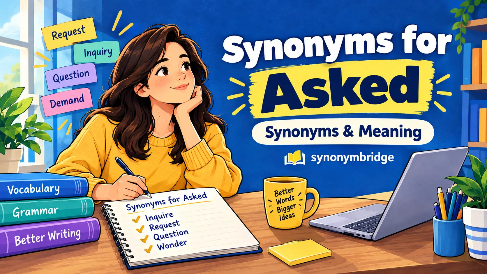 Synonyms for Asked: 50 Clear Alternatives for Better English