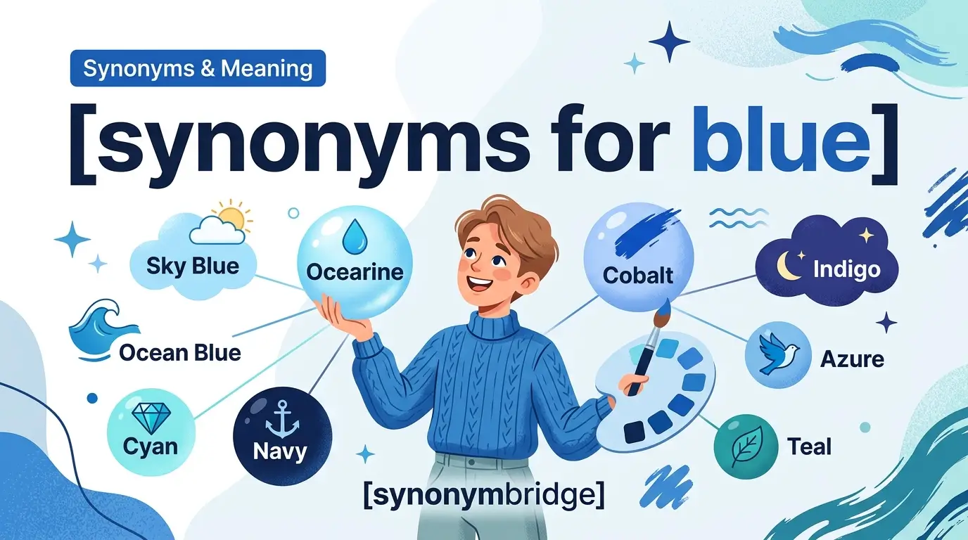 50 Synonyms for Blue: Better Words for Every Shade