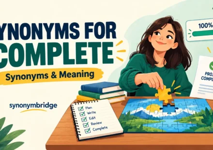 synonyms for complete