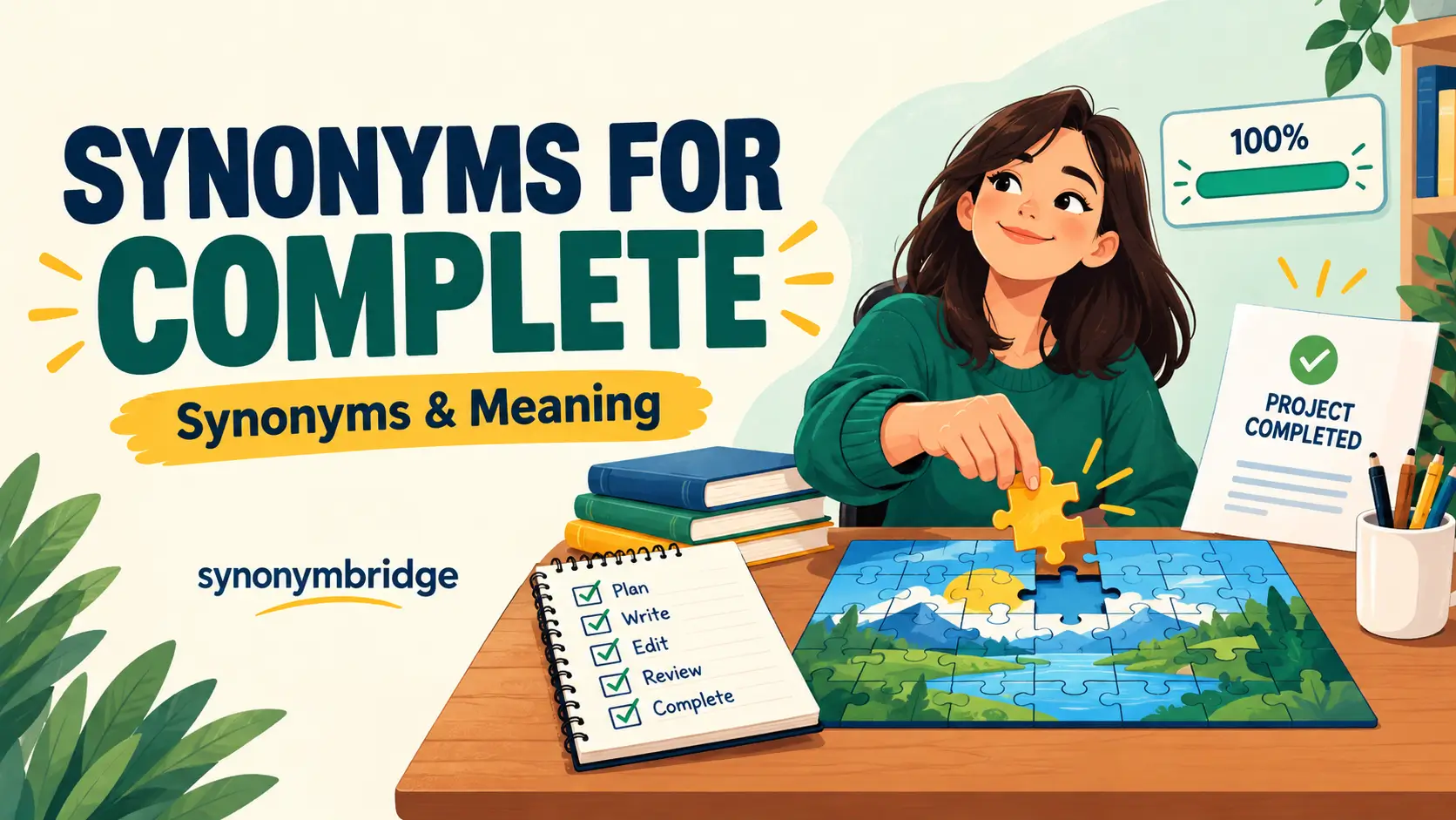 Synonyms for Complete: 60 Words to Improve Your English