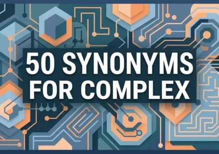 synonyms for complex