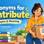 synonyms for contribute