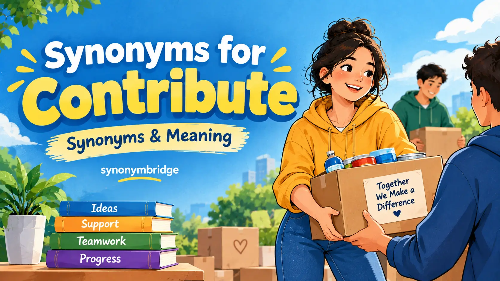 60 Synonyms for Contribute: Better Words for Every Context