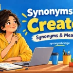 synonyms for created