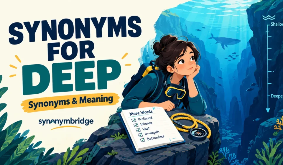 synonyms for deep