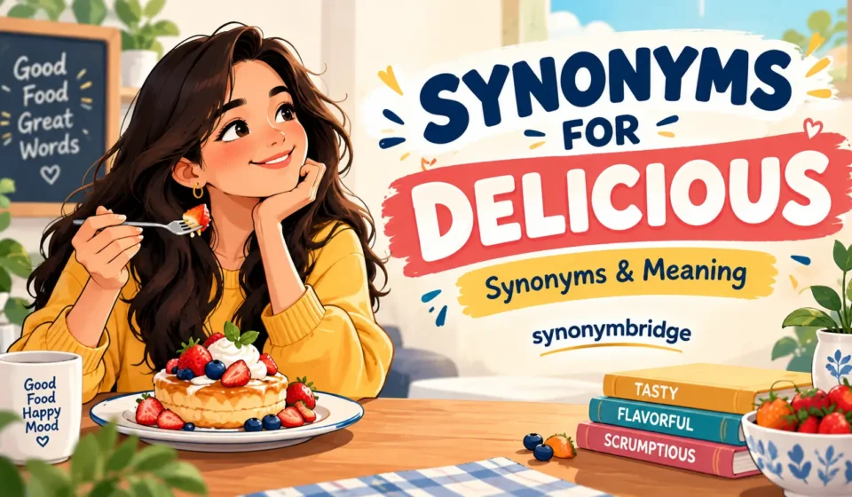 synonyms for delicious