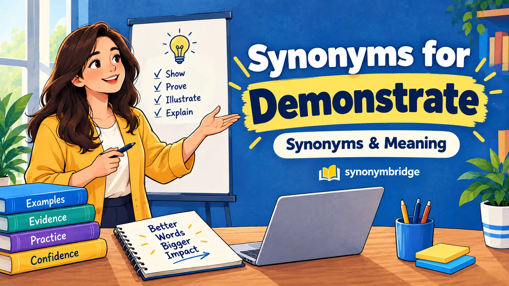 55 Synonyms for Demonstrate: Better Words for Show and Prove