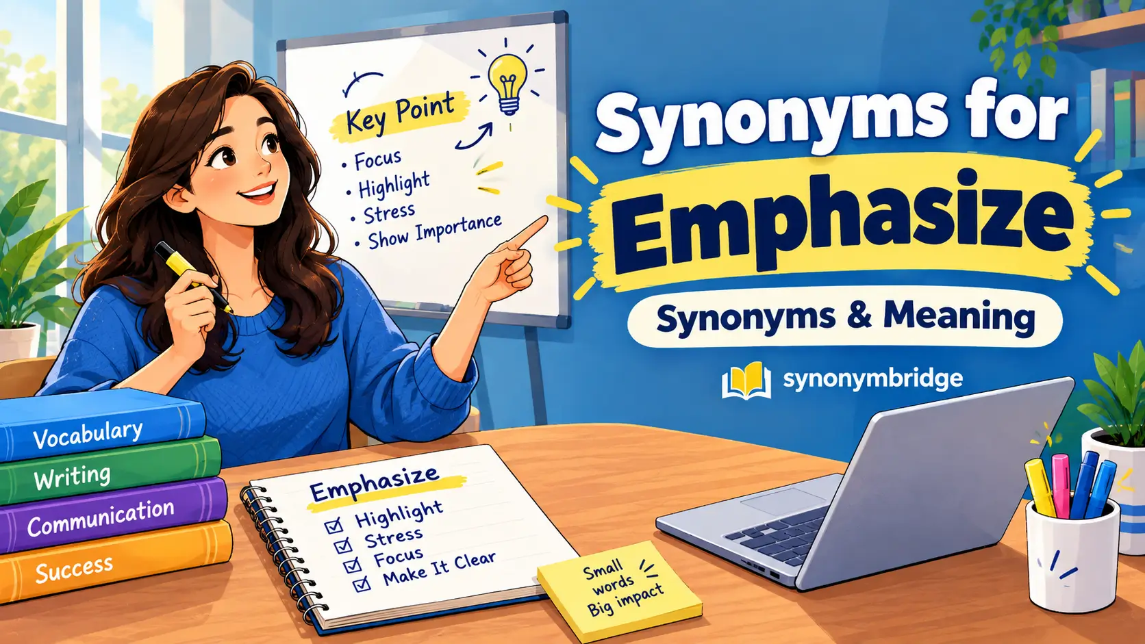 50 Synonyms for Emphasize: Better Words for Stressing an Idea