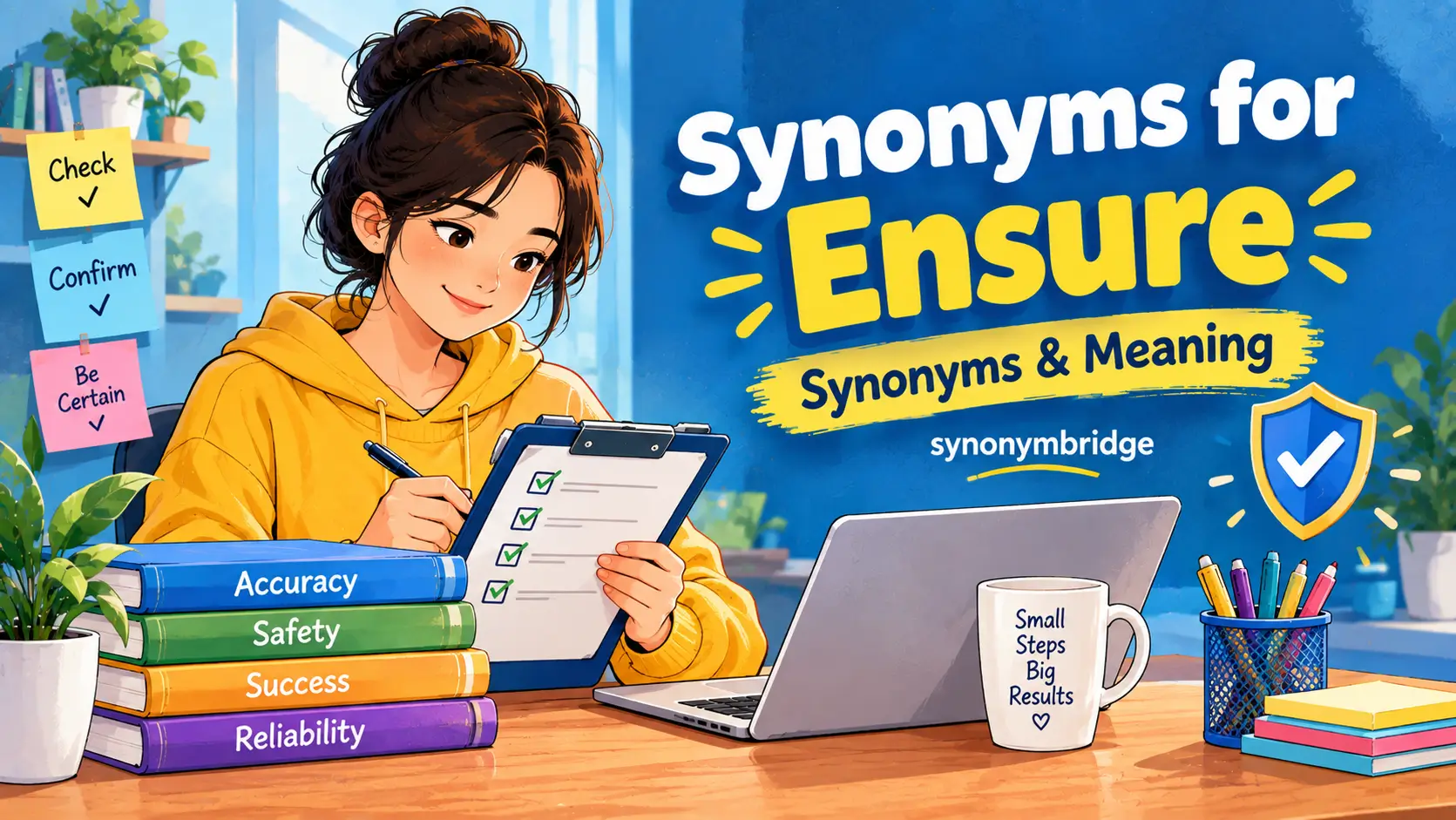 50 Synonyms for Ensure: Better Words, Meanings & Examples