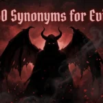 synonyms for evil