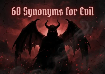 synonyms for evil