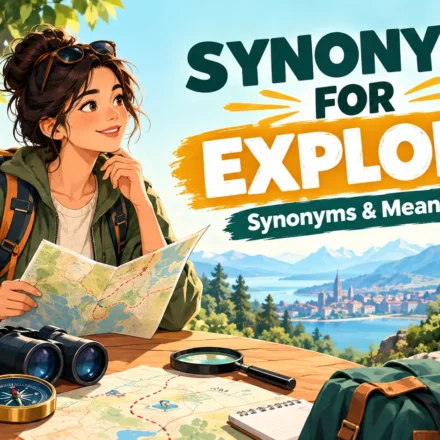 synonyms for explore