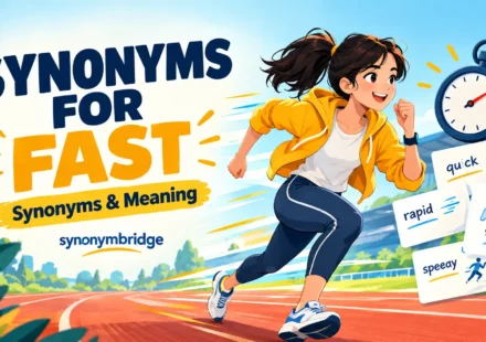 synonyms for fast