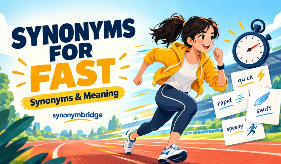 synonyms for fast