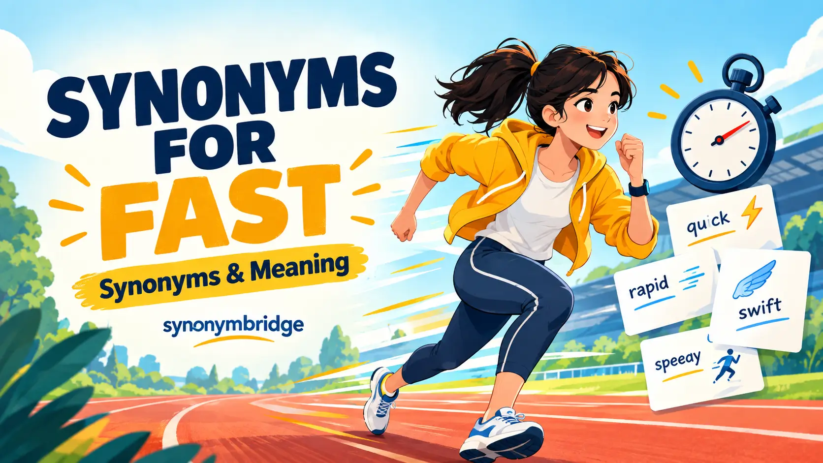 70 Synonyms for Fast: Better Words for Speed and Quickness