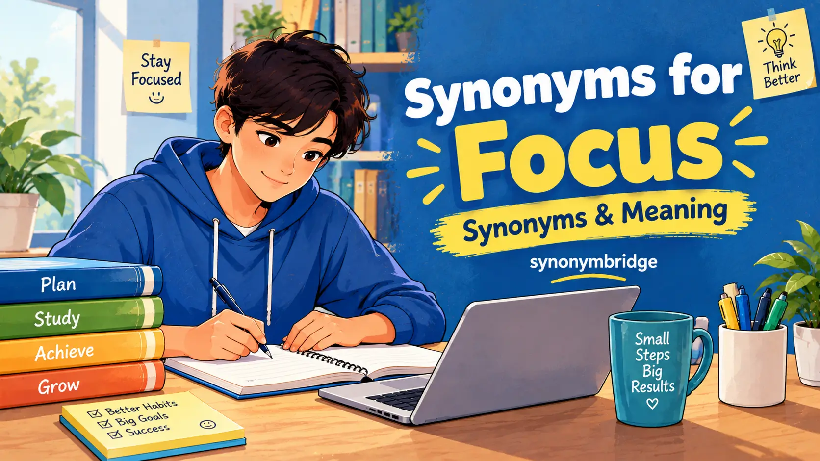 55 Synonyms for Focus: Better Words, Meanings & Examples