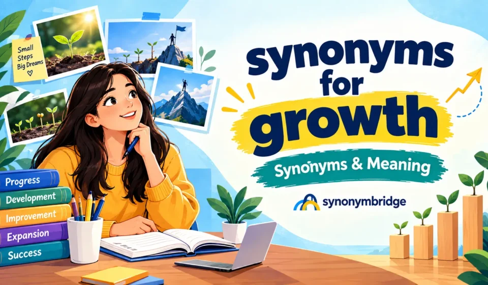 synonyms for growth
