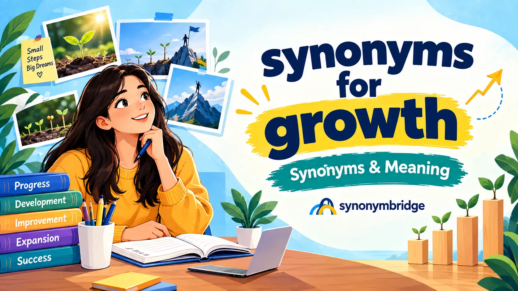 70 Synonyms for Growth: Powerful Words for Progress and Development