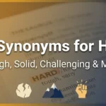 synonyms for hard