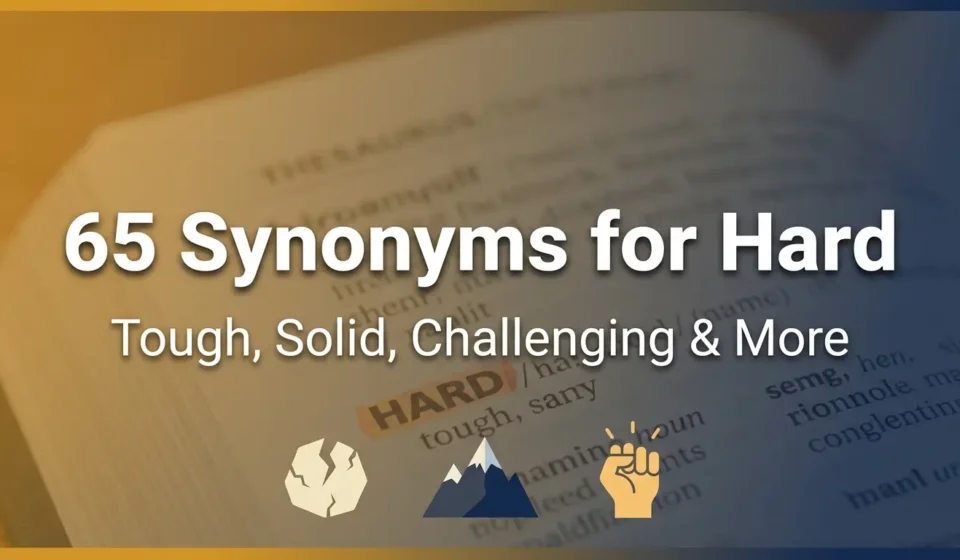 synonyms for hard