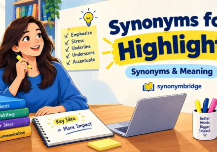 synonyms for highlight