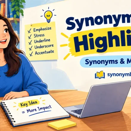 synonyms for highlight