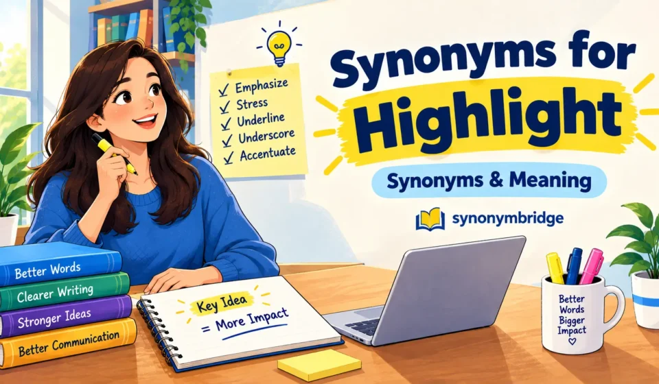 synonyms for highlight