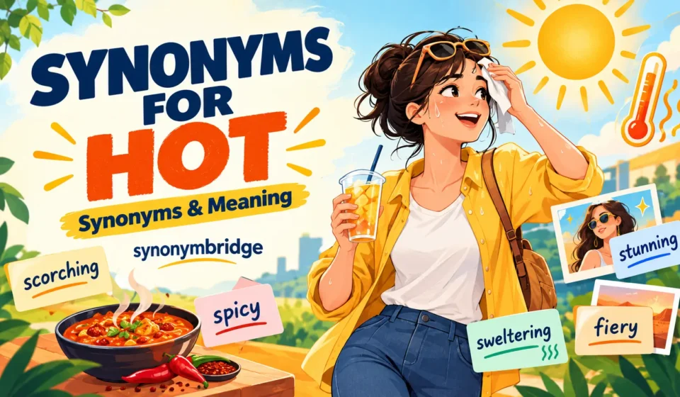 synonyms for hot