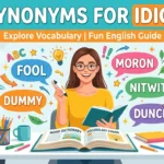 synonyms for idiot