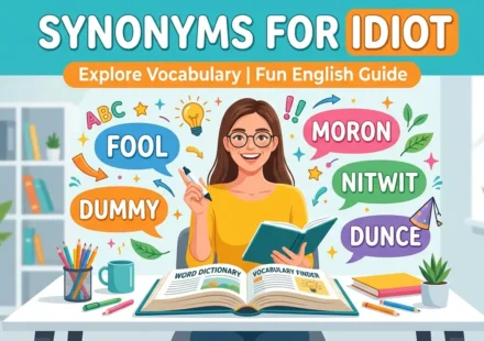 synonyms for idiot