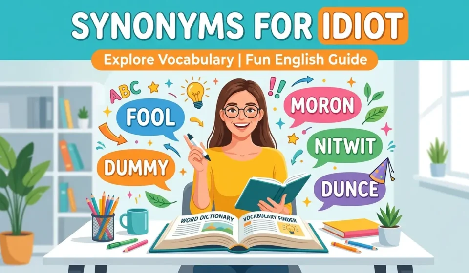 synonyms for idiot