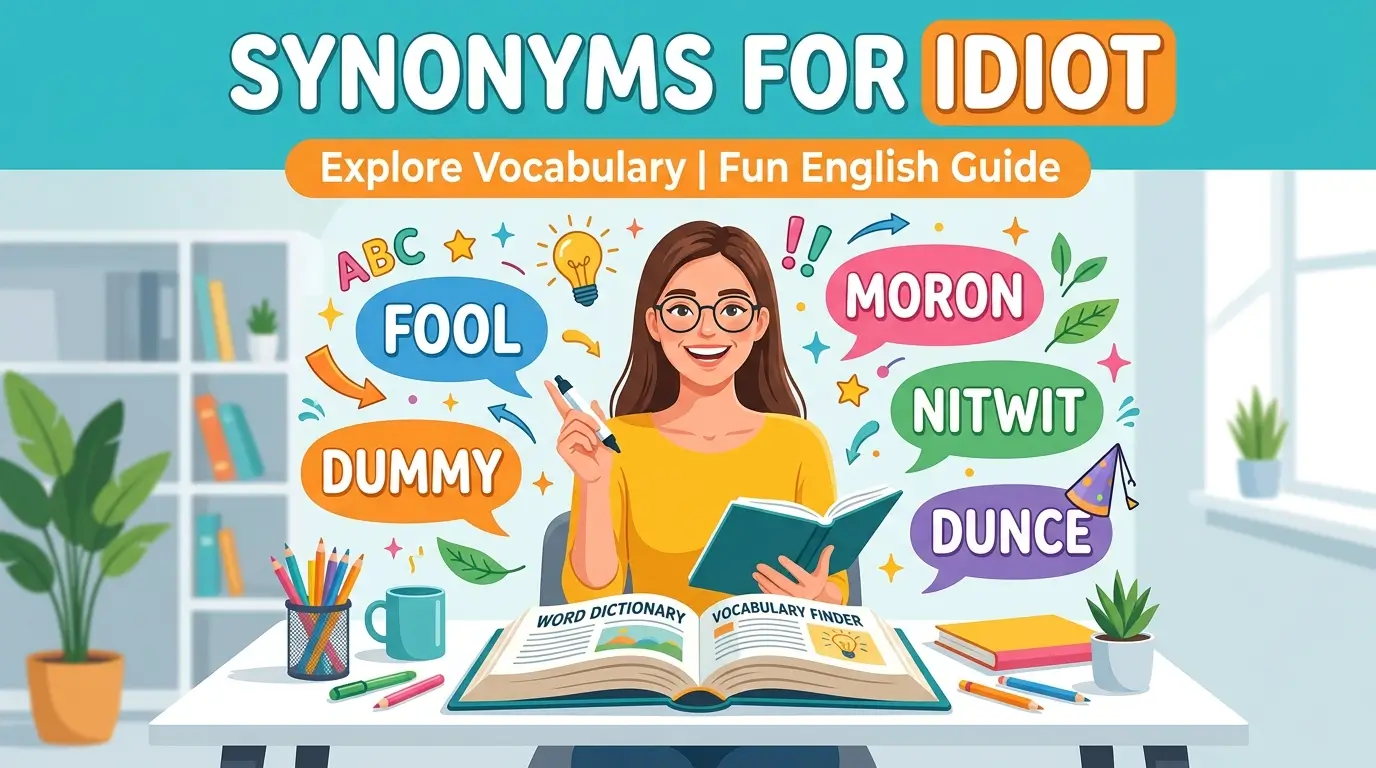 Synonyms for Idiot: 50 Smart, Funny, and Polite Alternatives