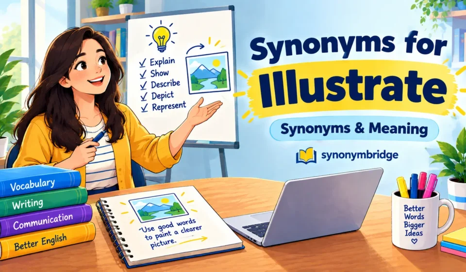 synonyms for illustrate
