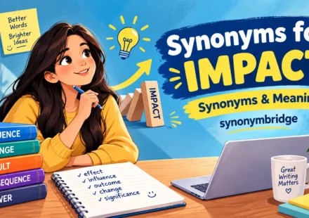 synonyms for impact
