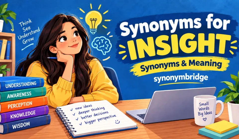 synonyms for insight