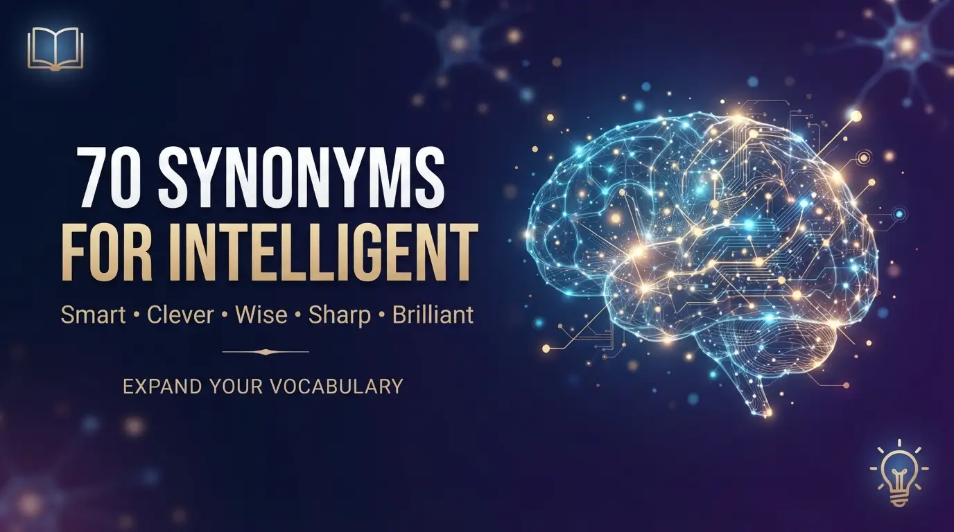 70 Powerful Synonyms for Intelligent (With Meanings & Examples)