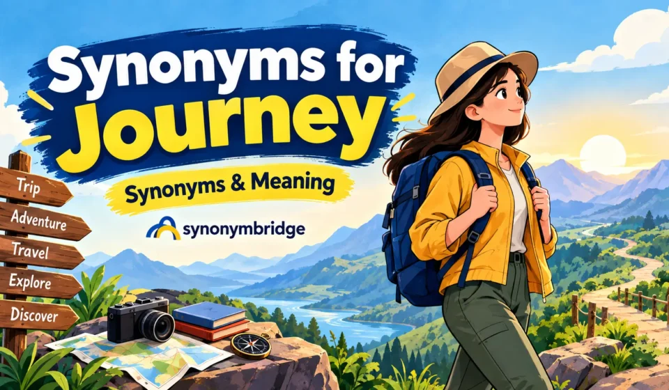 synonyms for journey
