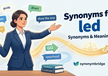synonyms for led