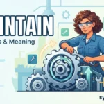 synonyms for maintain