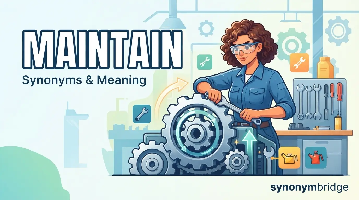 60 Synonyms for Maintain: Powerful Words for Better Writing