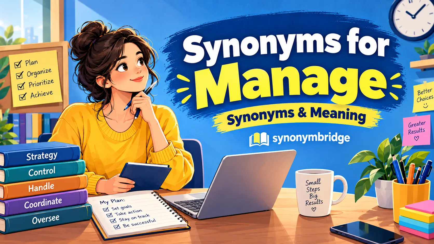 Synonyms for Manage: 50 Words to Improve Your Vocabulary